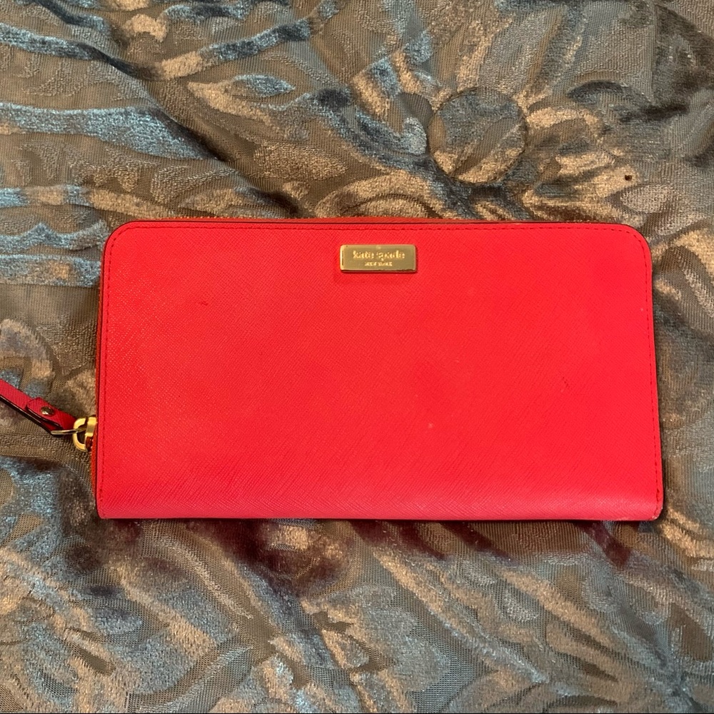 Pink Kate Spade wallet